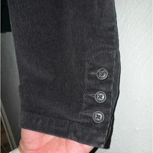 St. John’s Bay Stretch Black Corduroy Blazer/Jacket Size XL - Picture 5 of 5